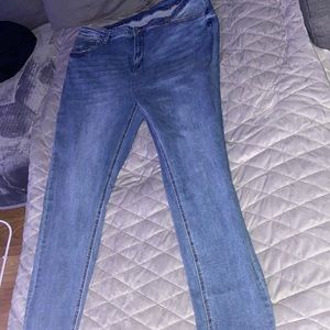 Shein Light Blue Skinny Jeans